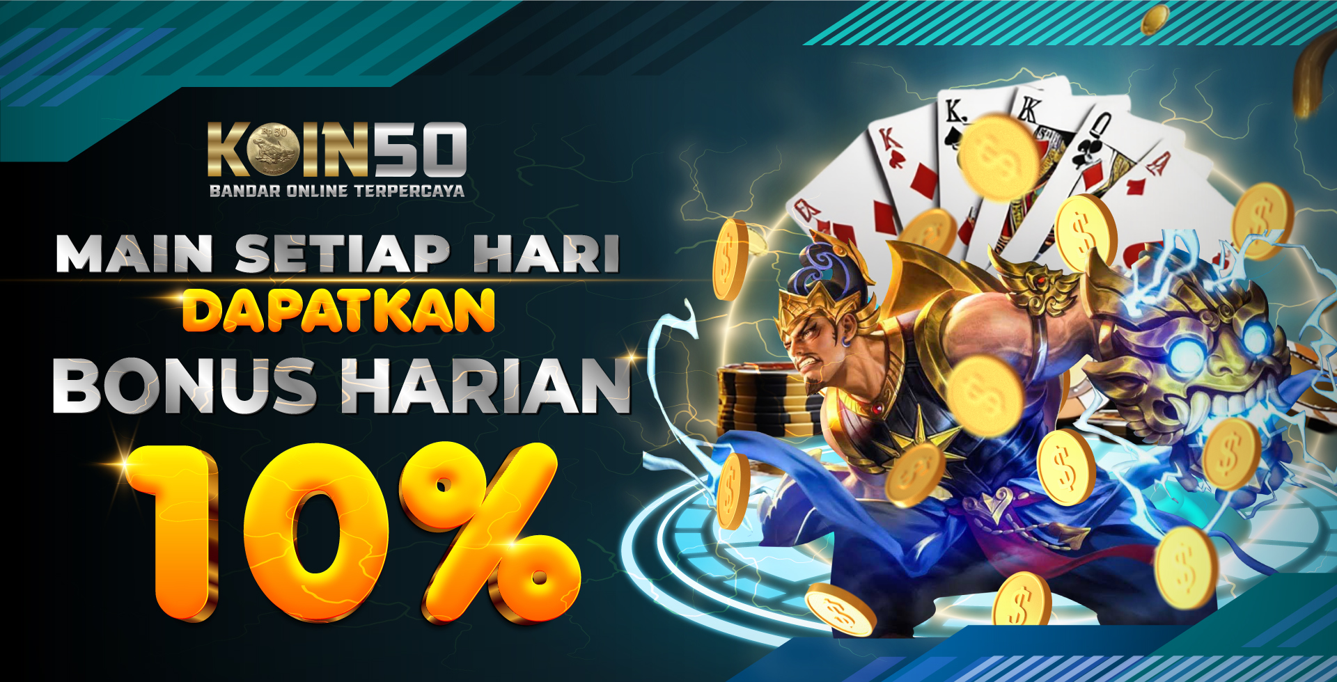 BONUS DEPOSIT HARIAN 10%